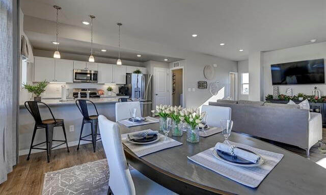 challenger homes model home interior