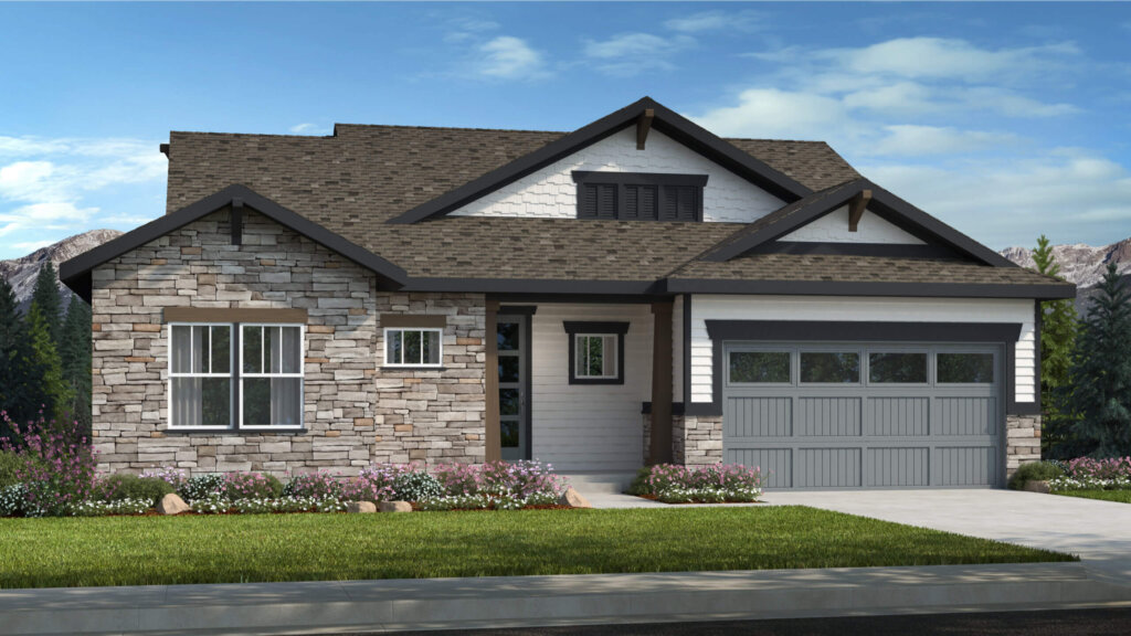 challenger homes model home exterior