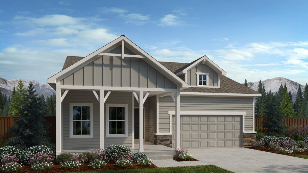 Exterior of a Challenger Homes new home