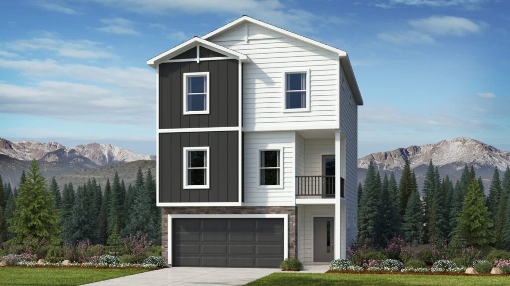 Exterior of Rainier floorplan by Challenger Homes