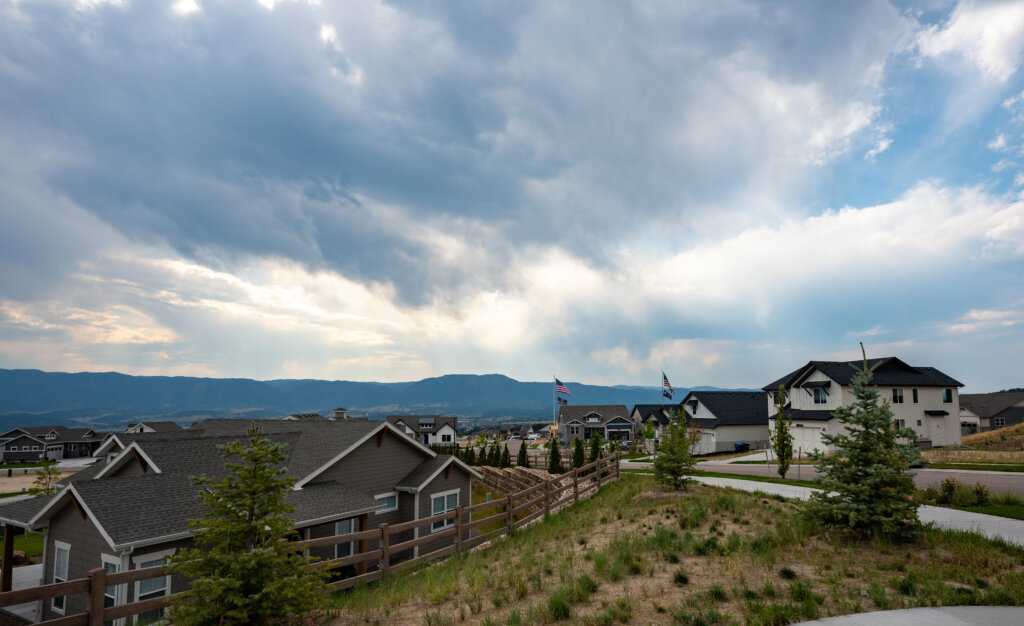 view of the mountains from home place ranch