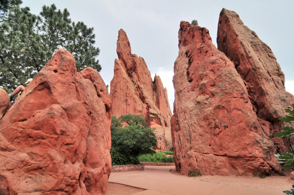 Garden of the Gods - a public park located in Colorado Springs, Colorado.