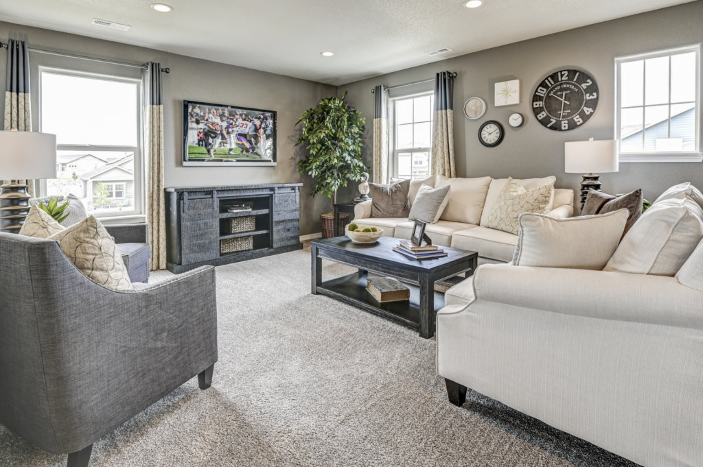 challenger homes model home interior