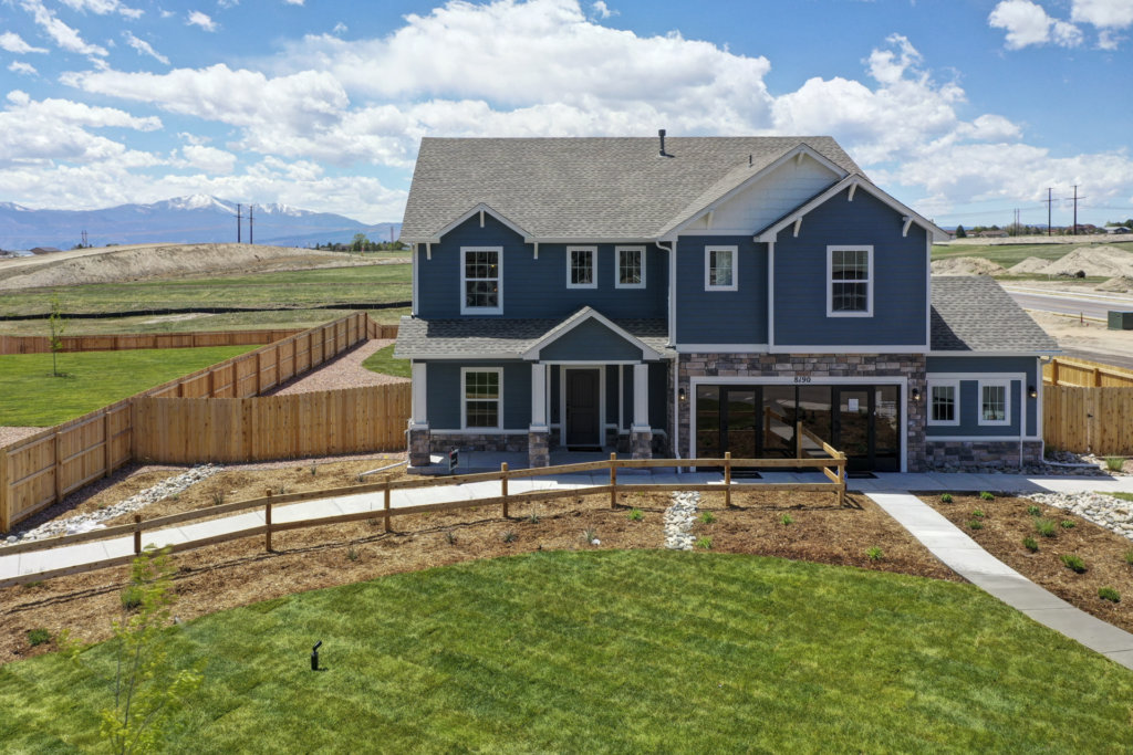 Two-story home in Falcon Meadows at Bent Grass