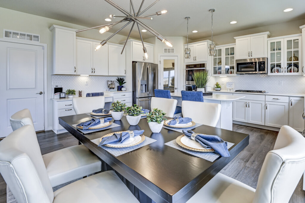 challenger homes model home kitchen interior
