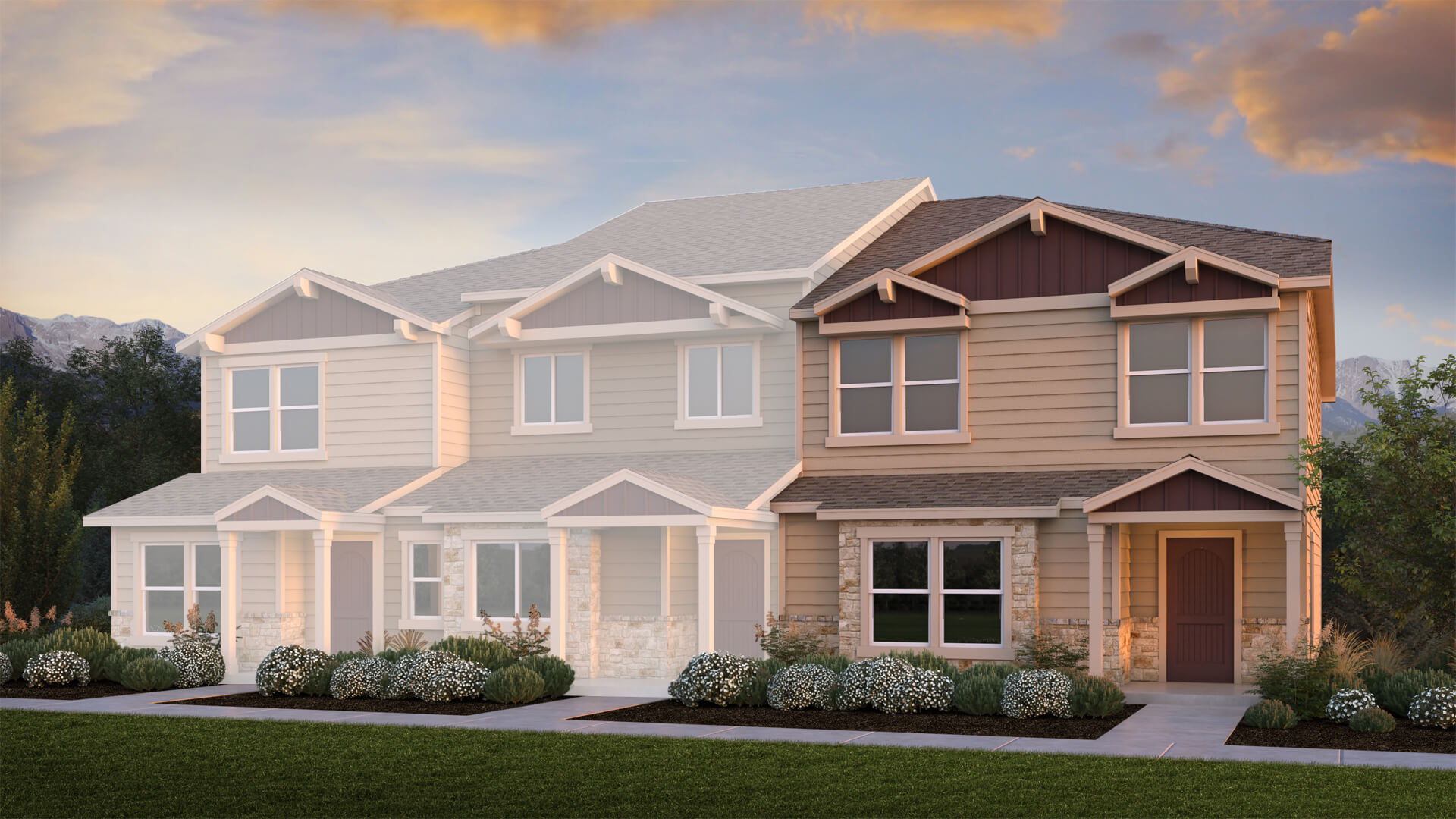 New townhomes in Colorado Springs