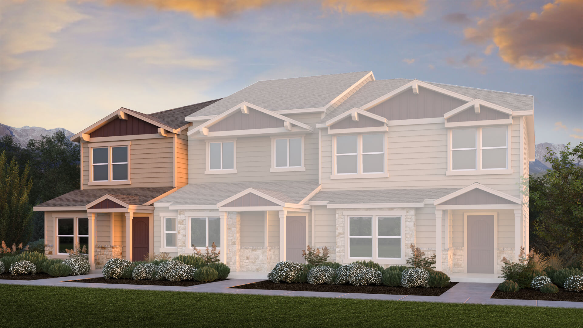 New townhomes in Colorado Springs